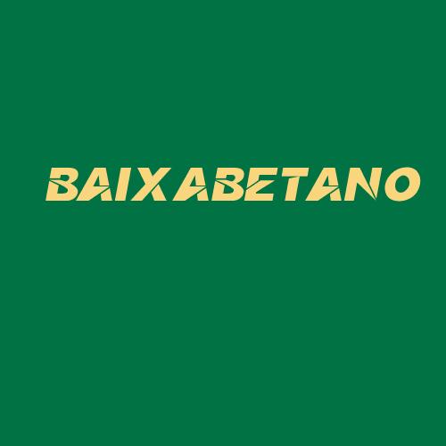 Logo da BAIXABETANO