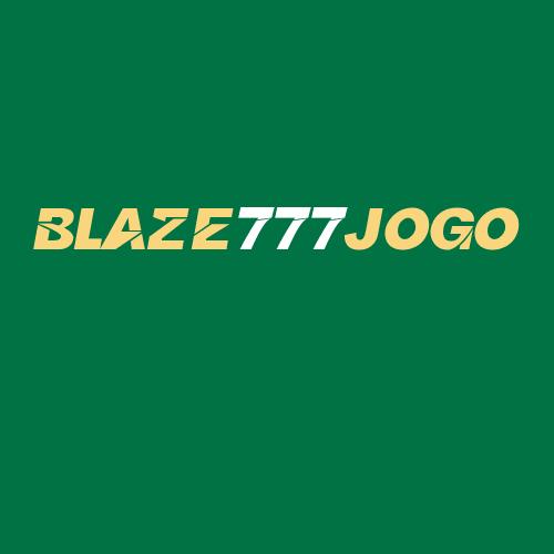 Logo da BLAZE777JOGO