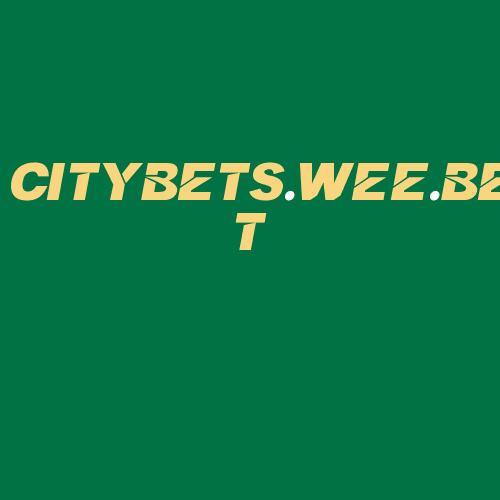 Logo da CITYBETS.WEE.BET