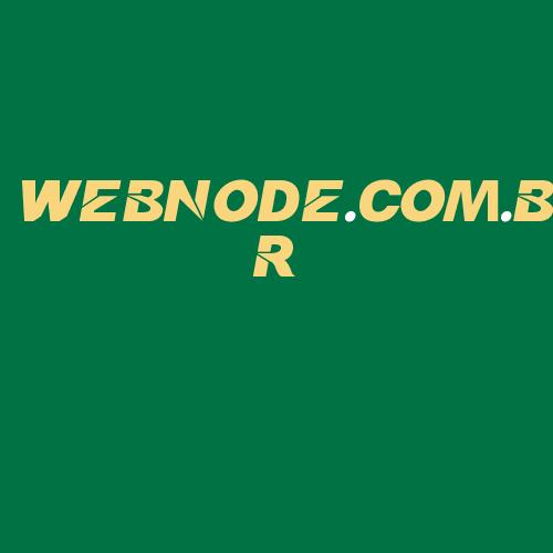 Logo da WEBNODE.BR